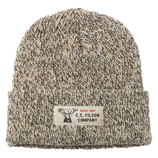 Lined Ragg Wool Beanie Filson FMACC0067-027 Beanies One Size / Charcoal Heather