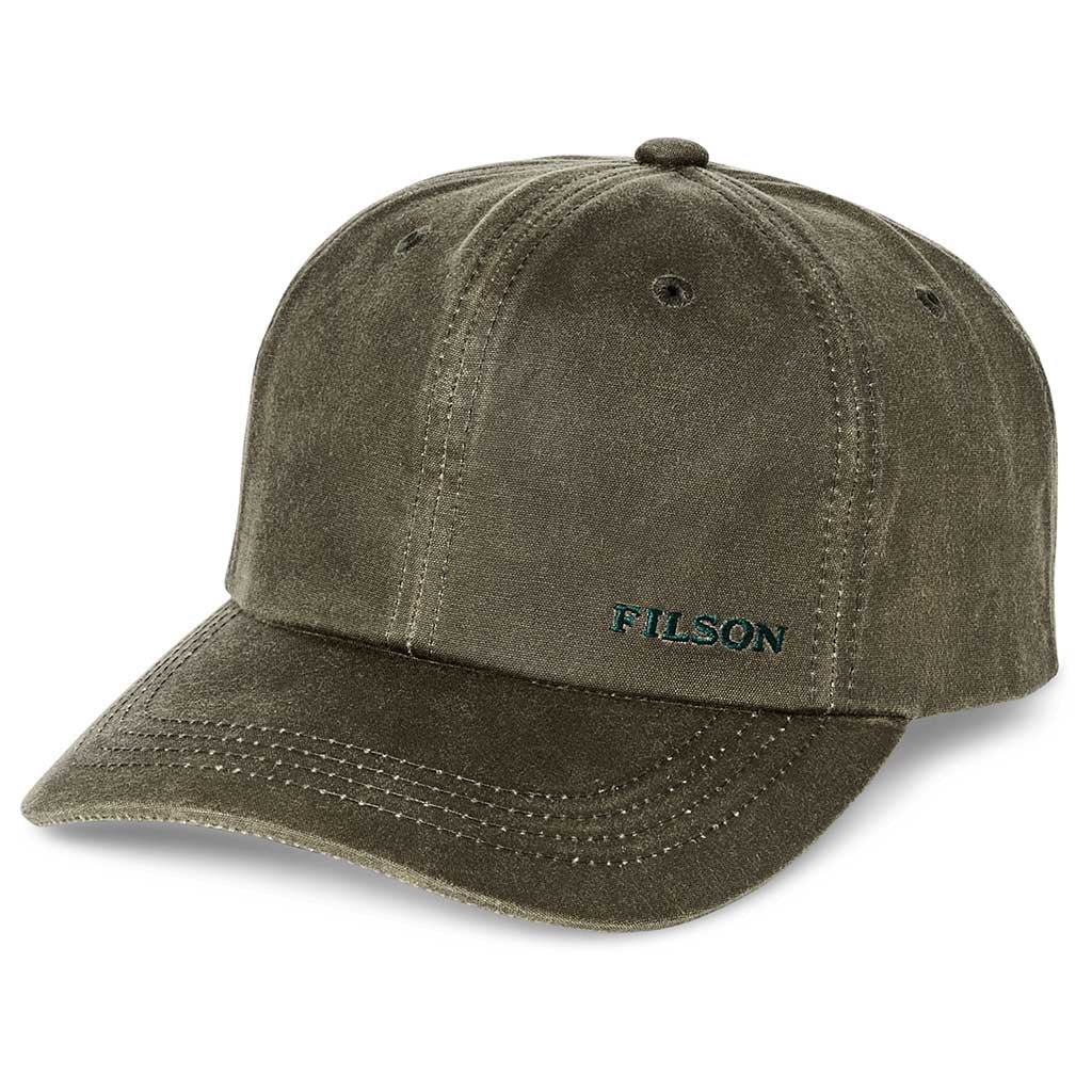 Oil Tin Low-Profile Cap Filson FMACC0145-308 Caps &amp; Hats One Size / Otter Green