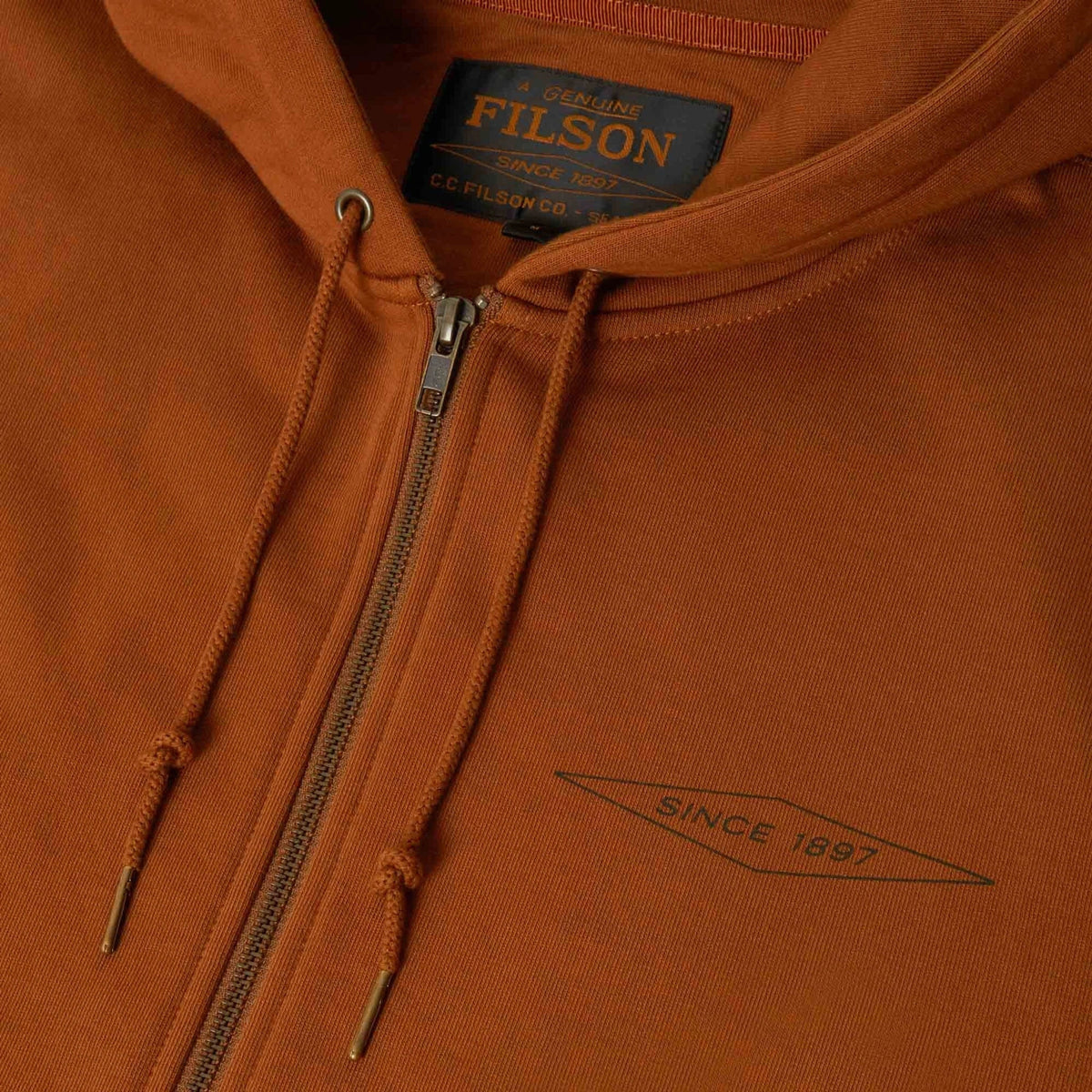Outrider Diamond Full Zip Hood | Men's Filson Men's Hoodies