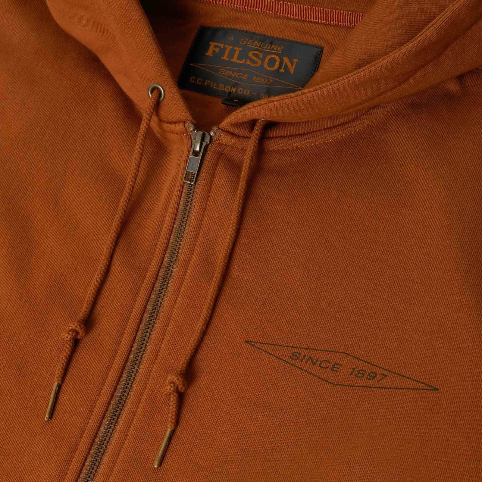Outrider Diamond Full Zip Hood | Men's Filson Men's Hoodies