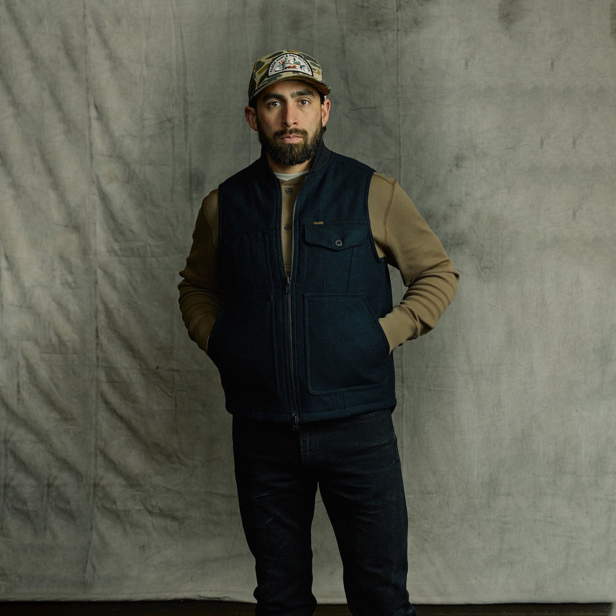Spokane Insulated Work Vest | Men's Filson Men's Gilets