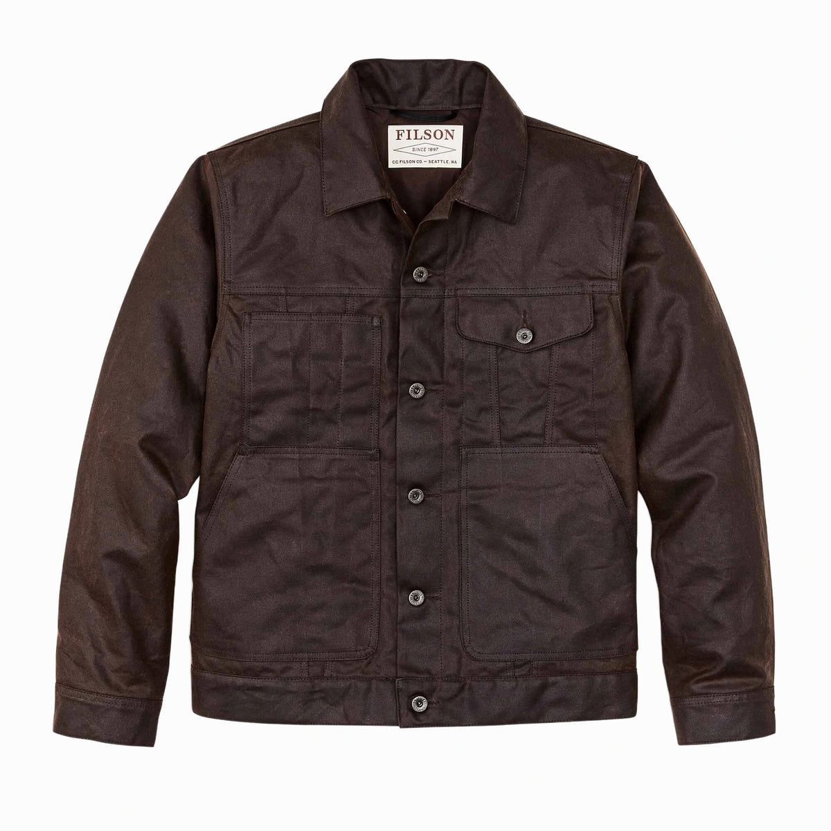 Tin Cloth Short Lined Cruiser Filson Men's Jackets