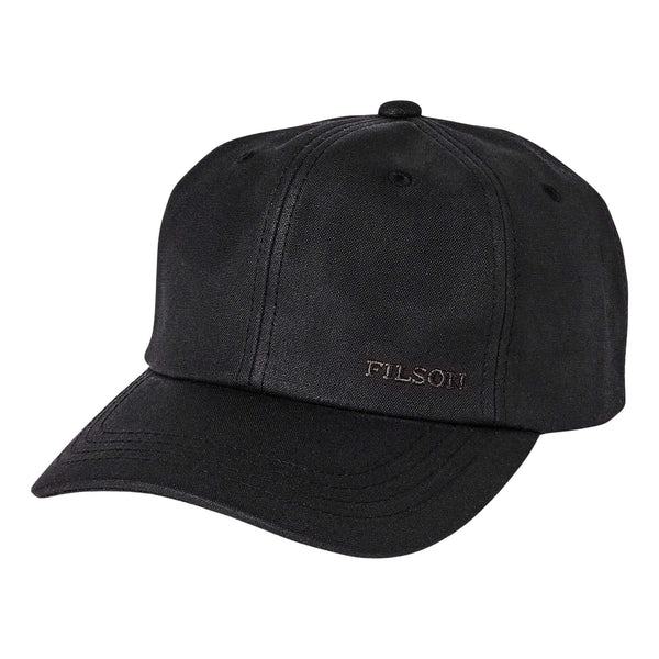 Waxed Low-Profile Logger Cap Filson FMACC0261-100 Caps & Hats One Size / Black