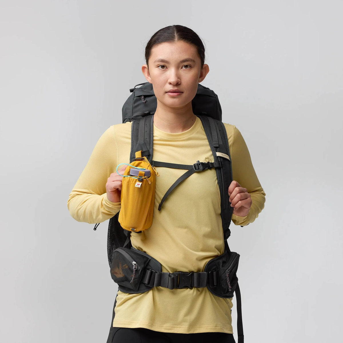Abisko Bottle Pocket Fjällräven F23100177-221 Backpack Accessories One Size / Clay
