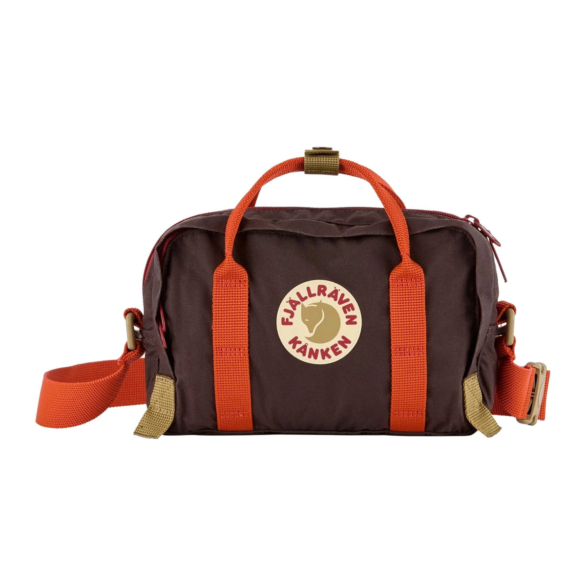 Kånken Koncept Crossbody Fjällräven 23200434-294-333 Crossbody Bags 4L / Black Oak/Rowan Red
