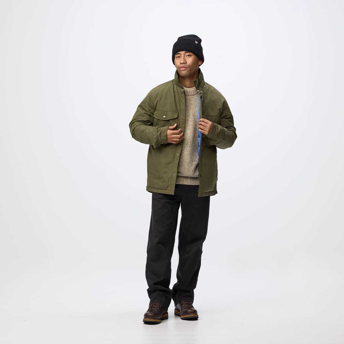 Övik Down Shirt Jacket | Men's Fjällräven Men's Down Jackets