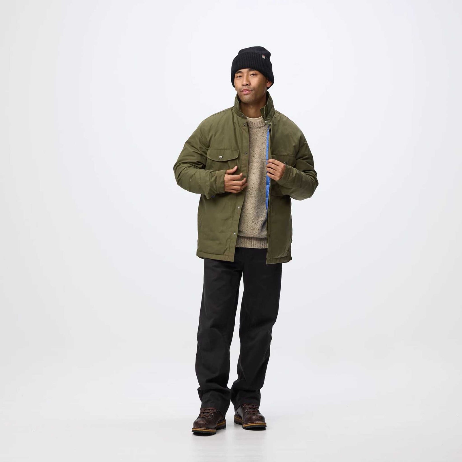 Övik Down Shirt Jacket | Men's Fjällräven Men's Down Jackets