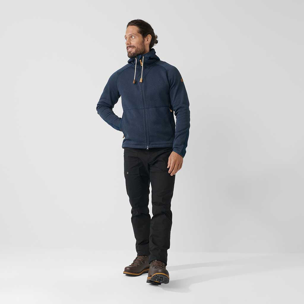 Övik Fleece Hoodie | Men's Fjällräven Men's Hoodies