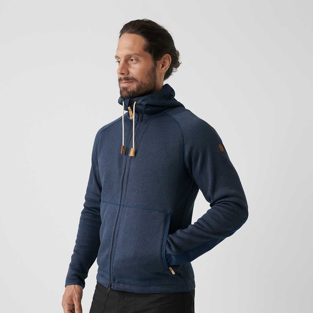 Övik Fleece Hoodie | Men's Fjällräven Men's Hoodies