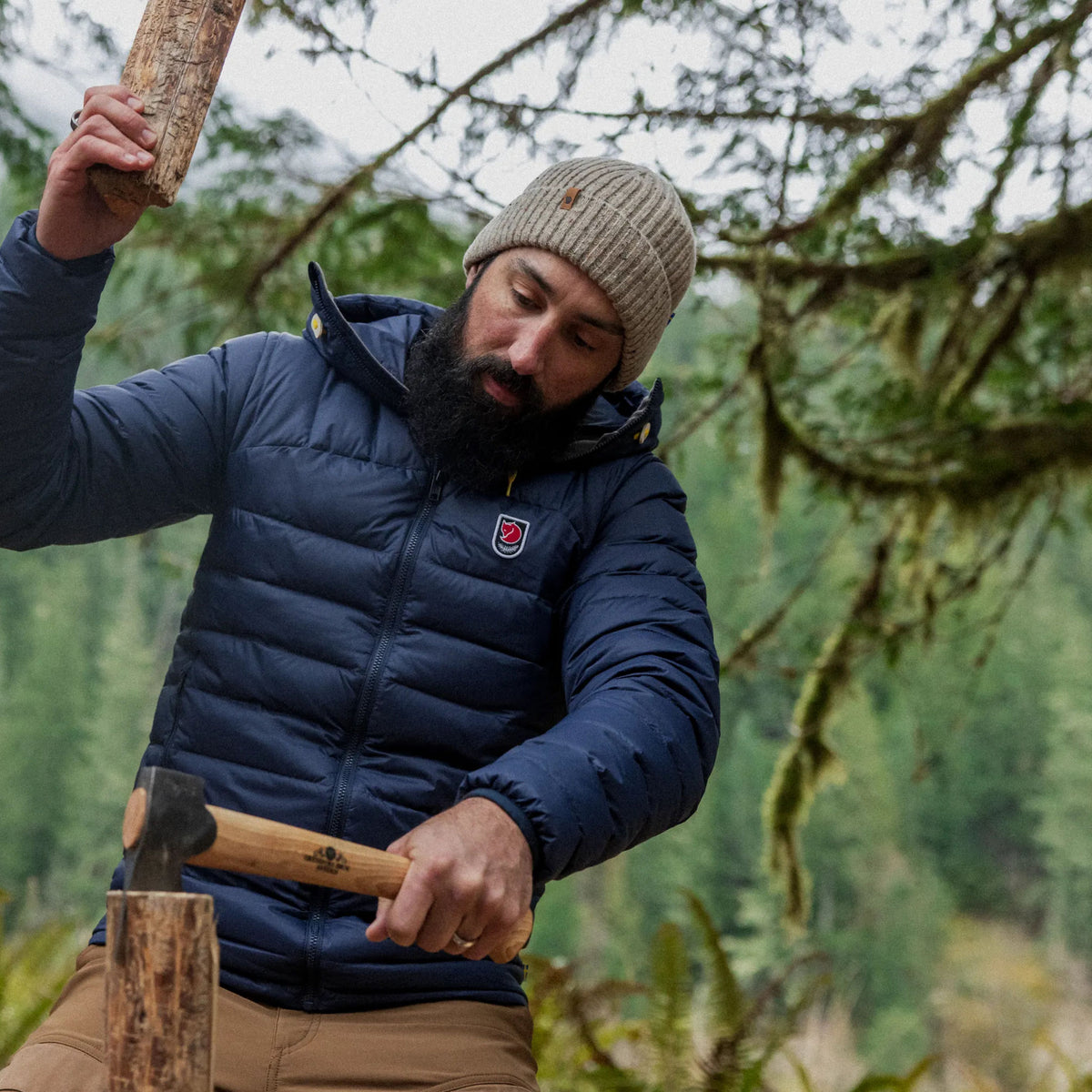Övik Neps Beanie Fjällräven F13100261-020 Beanies One Size / Grey
