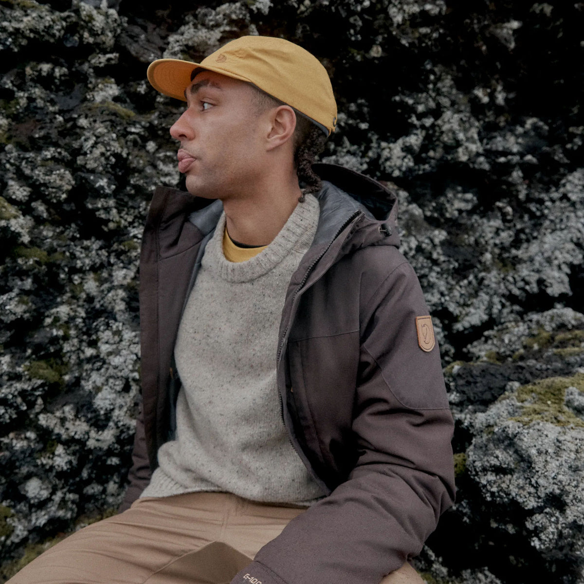 Övik Neps Knit Sweater | Men's Fjällräven Men's Knitted Jumpers