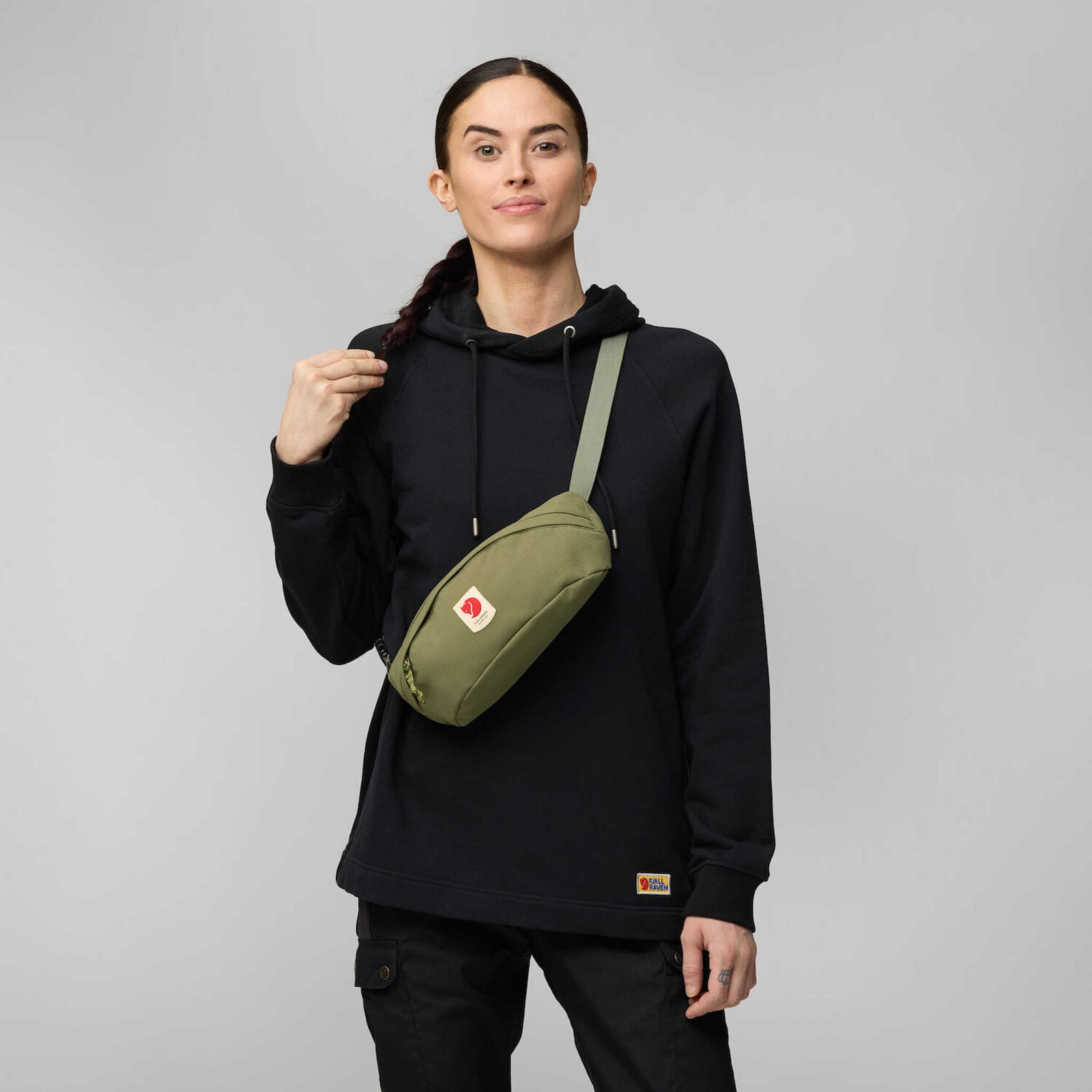 Ulvö Hip Pack Medium Fjällräven 23165-550 Bumbags 2L / Black