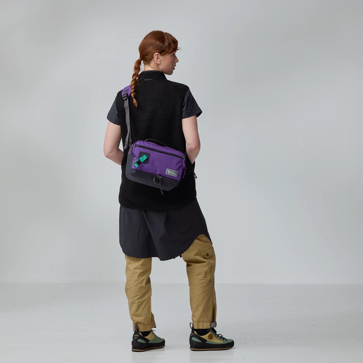 Vardag Shoulder Bag 6 Fjällräven F23200301-354-228 Crossbody Bags 6L / Poppy Pink/Khaki Dust