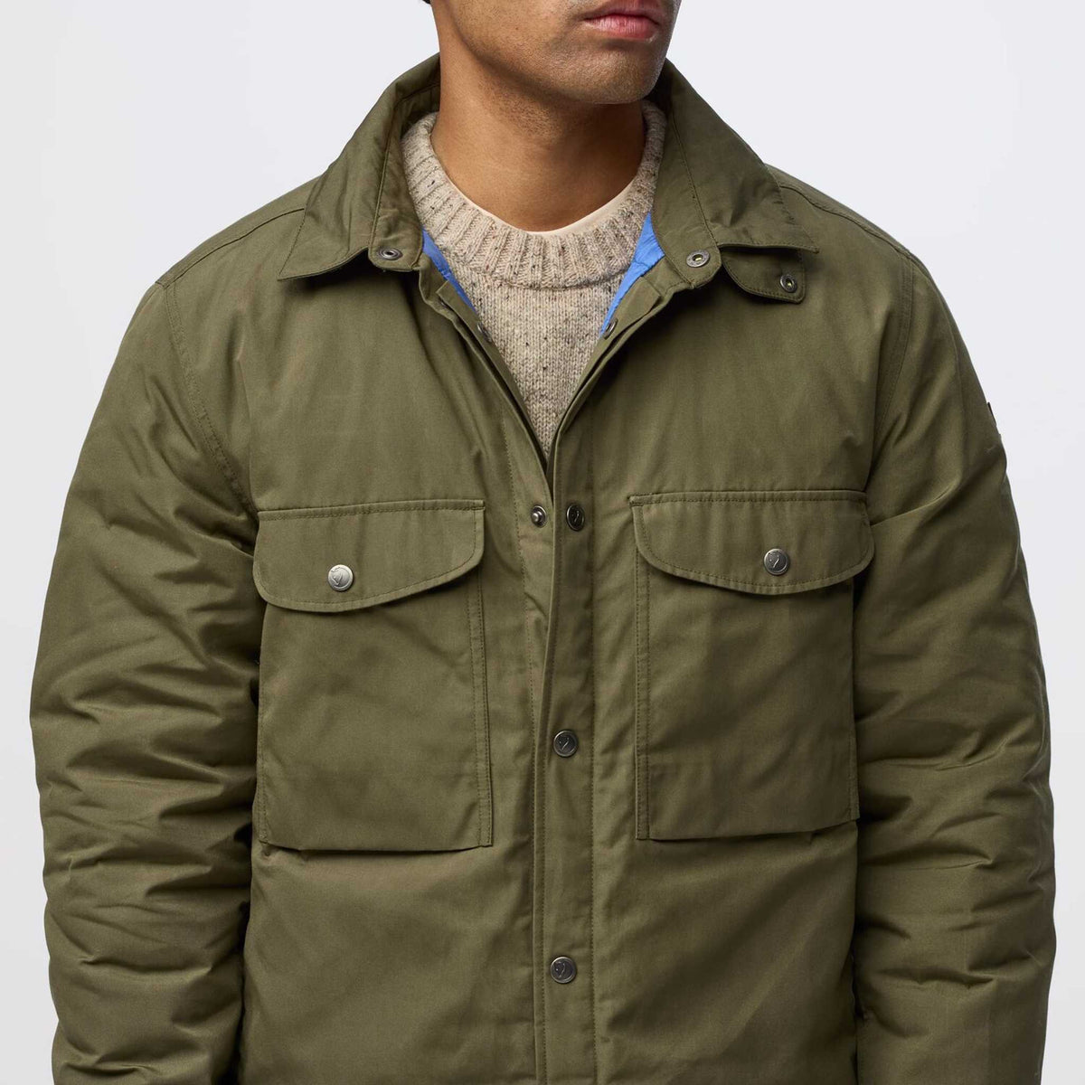 Övik Down Shirt Jacket | Men's Fjällräven Men's Down Jackets