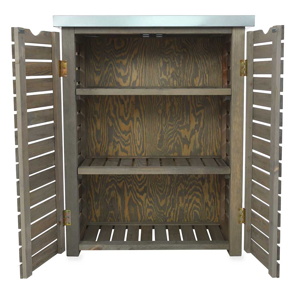 Aldsworth Slatted Storage Unit Garden Trading AWSU01 Garden Storage One Size / Spruce