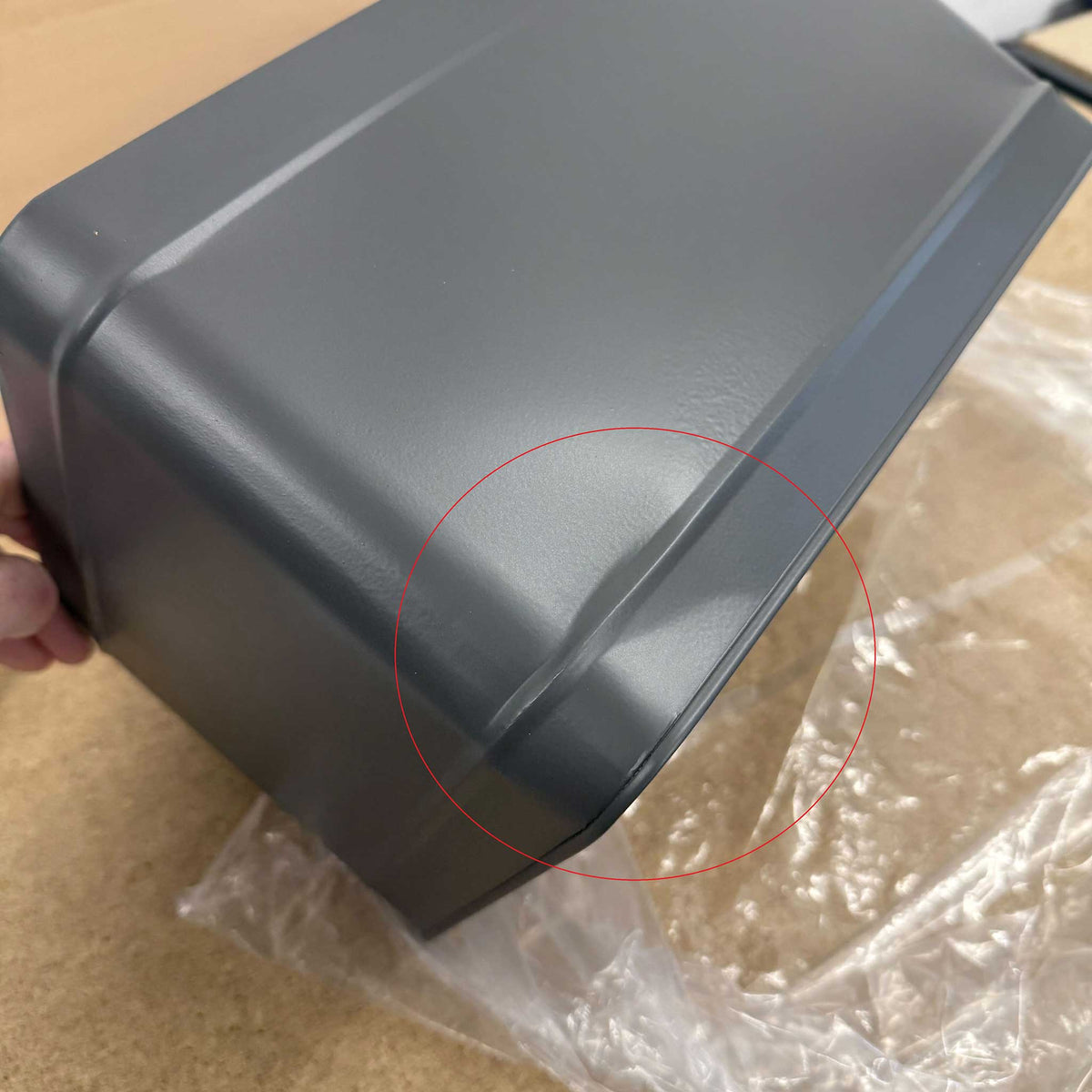 Borough Bread Bin | SMALL DEFECT SALE Garden Trading SDS2-BBCO02 Cooking Accessories One Size / Charcoal