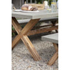 Burford Table and Bench Set Garden Trading Outdoor Dining Sets