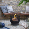 Drayton Fire Pit Garden Trading FPIC01 Firepits One Size / Black