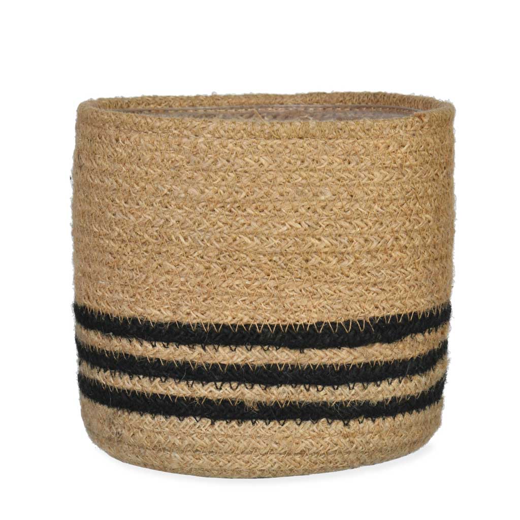 Jute Striped Pot