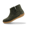 Boot with Natural Rubber Sole Glerups Outdoor Slipper Boots