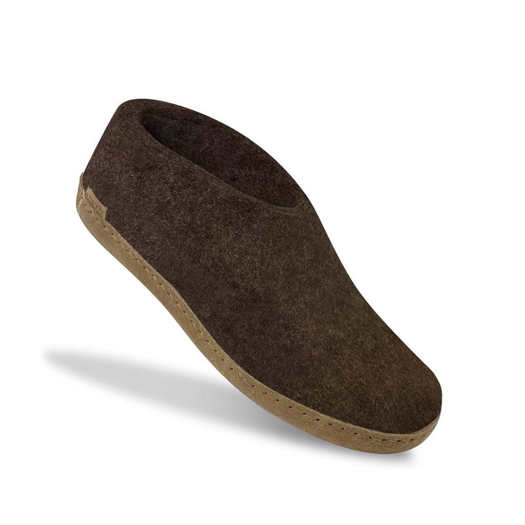 Shoe with Leather Sole Glerups Slippers