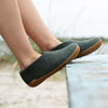Shoe with Natural Rubber Sole Glerups Outdoor Slippers
