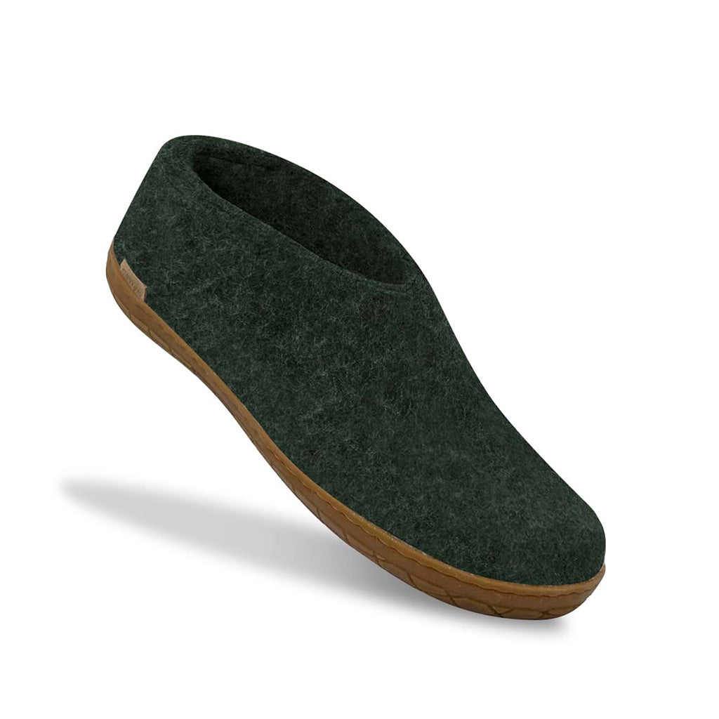 Shoe with Natural Rubber Sole Glerups Outdoor Slippers