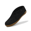 Shoe with Natural Rubber Sole Glerups Outdoor Slippers