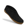 Shoe with Natural Rubber Sole Glerups Outdoor Slippers