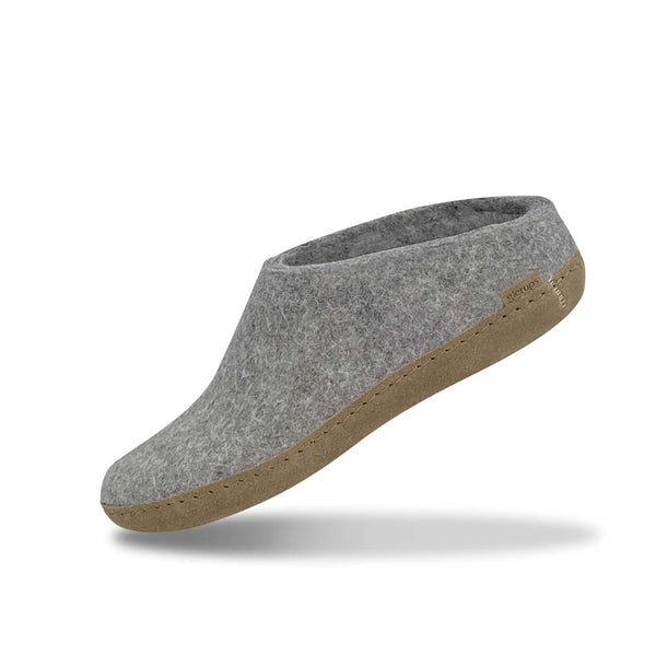 Slip-on with Leather Sole Glerups Slippers