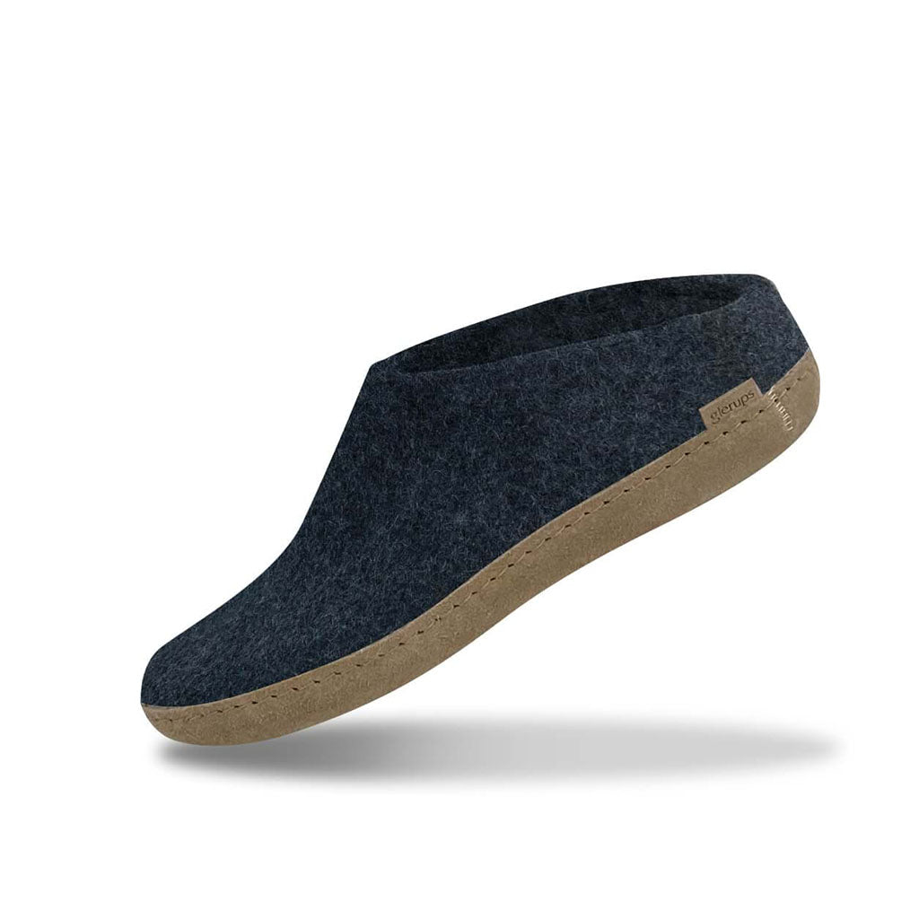 Slip-on mit Ledersohle