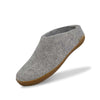 Slip-on with Natural Rubber Sole Glerups Outdoor Slippers