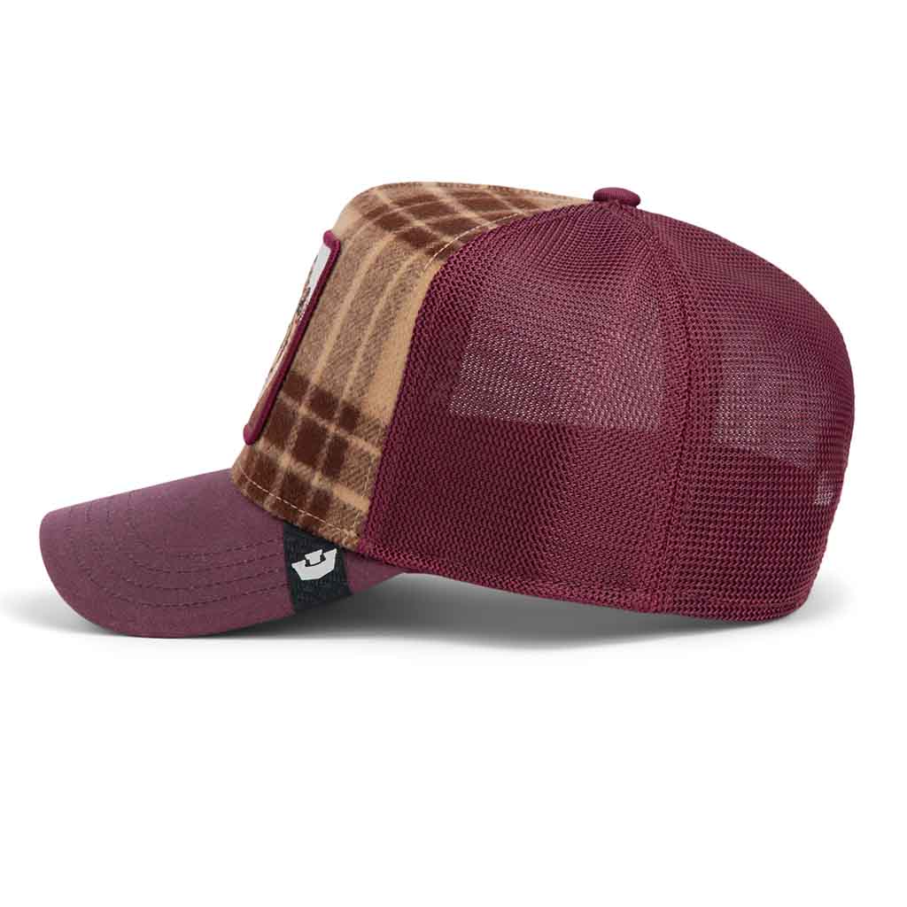 Dapper King Italy Trucker Hat Goorin Bros. 101-2805-DES01 Caps & Hats One Size / Plaid