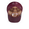 Dapper King Italy Trucker Hat Goorin Bros. 101-2805-DES01 Caps & Hats One Size / Plaid