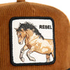 Dapper Rebel Corduroy Trucker Hat Goorin Bros. 101-2859-HEA01 Caps & Hats One Size / Cordury
