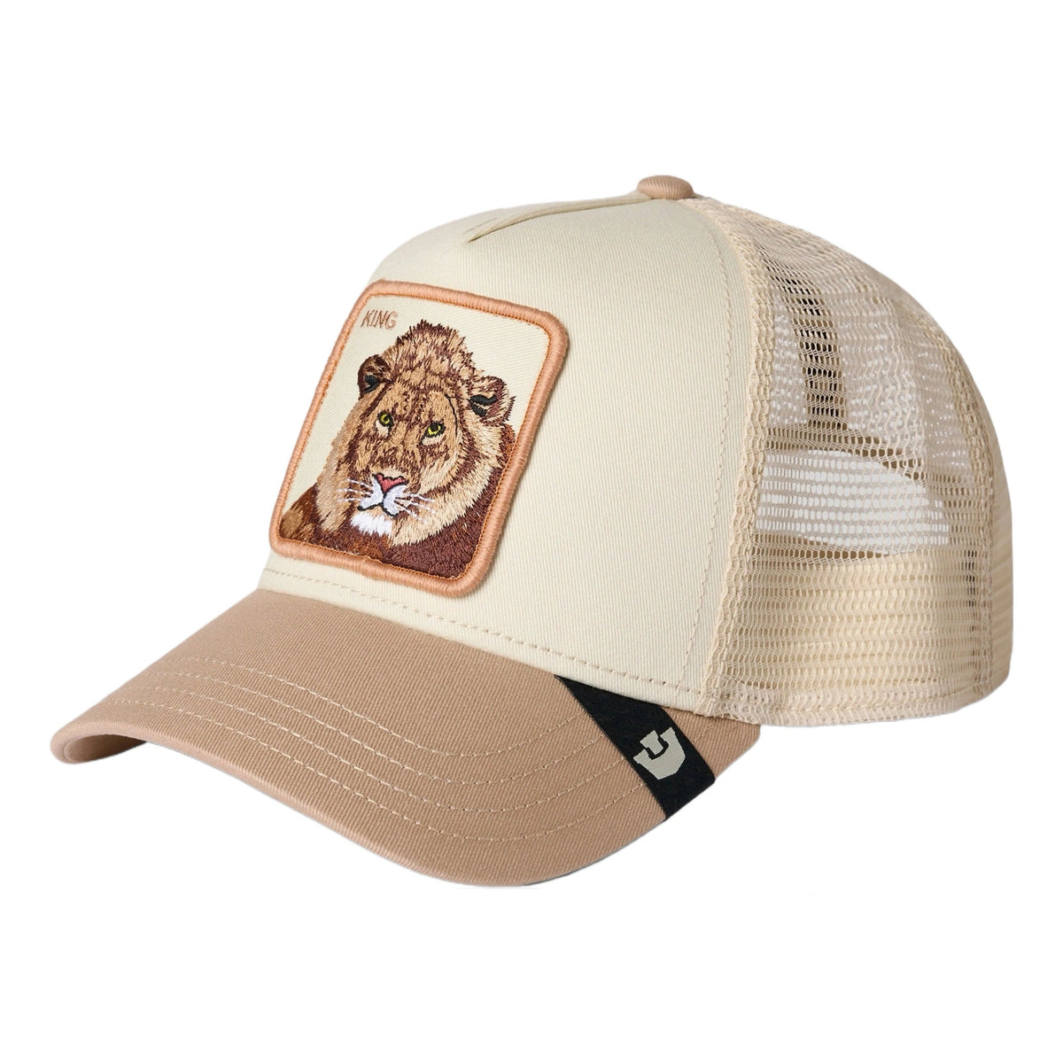 King Trucker Hat Goorin Bros. 101-2459-CHA04-O/S Caps &amp; Hats One Size / Chalk