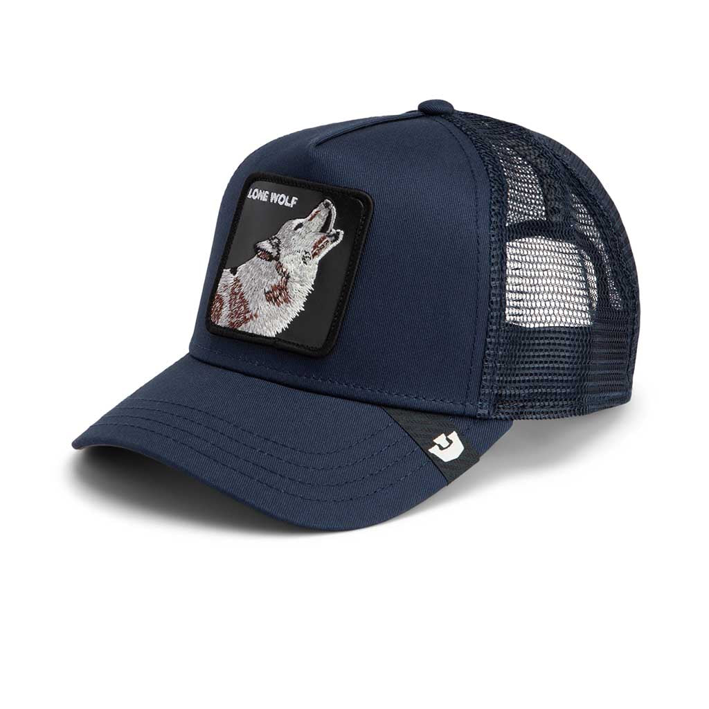 Lone Wolf Trucker Hat Goorin Bros. 101-2449-EDG01 Caps &amp; Hats One Size / Edge