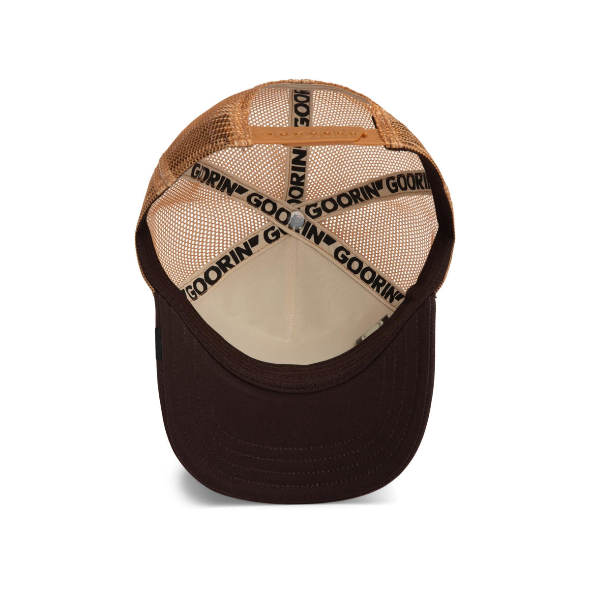 Nuts Trucker Hat Goorin Bros. 101-2546-HEA02-O/S Caps & Hats One Size / Heat/Ground