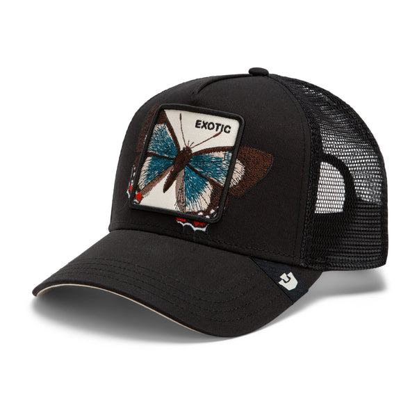 Over the Line Butterfly Trucker Hat Goorin Bros. 101-3178-VOI01-O/S Caps & Hats One Size / Void