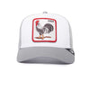 Rooster Trucker Hat Goorin Bros. 101-0378-LGY Caps & Hats One Size / Light Grey