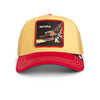The Faithful Eagle Trucker Hat Goorin Bros. 101-2282-GLD02 Caps & Hats One Size / Gold/Red