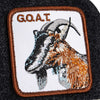 The GOAT Trucker Hat Goorin Bros. 101-0385-DEN01 Caps & Hats One Size / Dark Denim