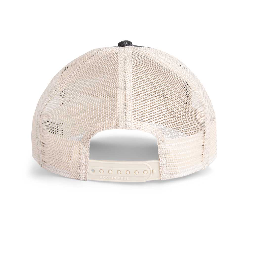 The GOAT Trucker Hat Goorin Bros. 101-0385-DEN01 Caps & Hats One Size / Dark Denim
