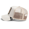 The Warrior Cheetah Trucker Hat Goorin Bros. 101-1754-CRE Caps & Hats One Size / Cream