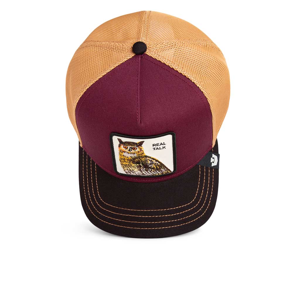 Tricolor Owl Trucker Hat Goorin Bros. 101-2338-MULTI Caps & Hats One Size / Multi Color