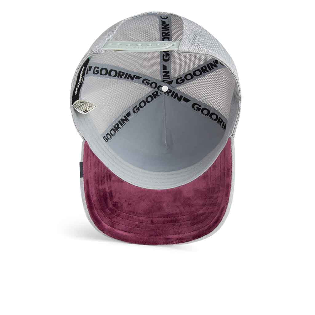 Velour Wolf Trucker Hat Goorin Bros. 101-2348-GLO01 Caps & Hats One Size / Gloss