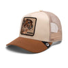 Warrior Cheetah Trucker Hat Goorin Bros. 101-1754-TAU Caps & Hats One Size / Taupe