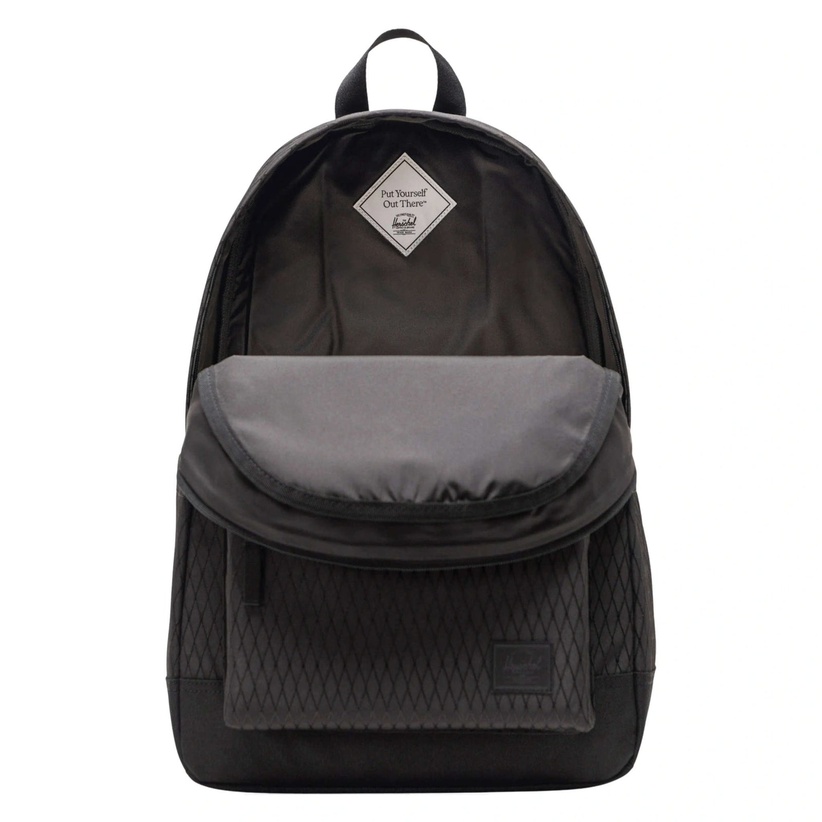 Herschel Heritage Backpack Herschel Supply Co. 11383-07391-OS Backpacks 24L / Black Diamond/Black