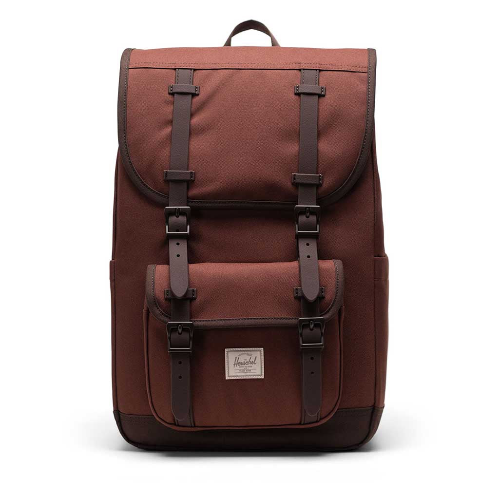 Herschel Little America Mid Backpack Herschel Supply Co. 11391-07127-OS Backpacks 21L / Bitter Chocolate/Dark Roast