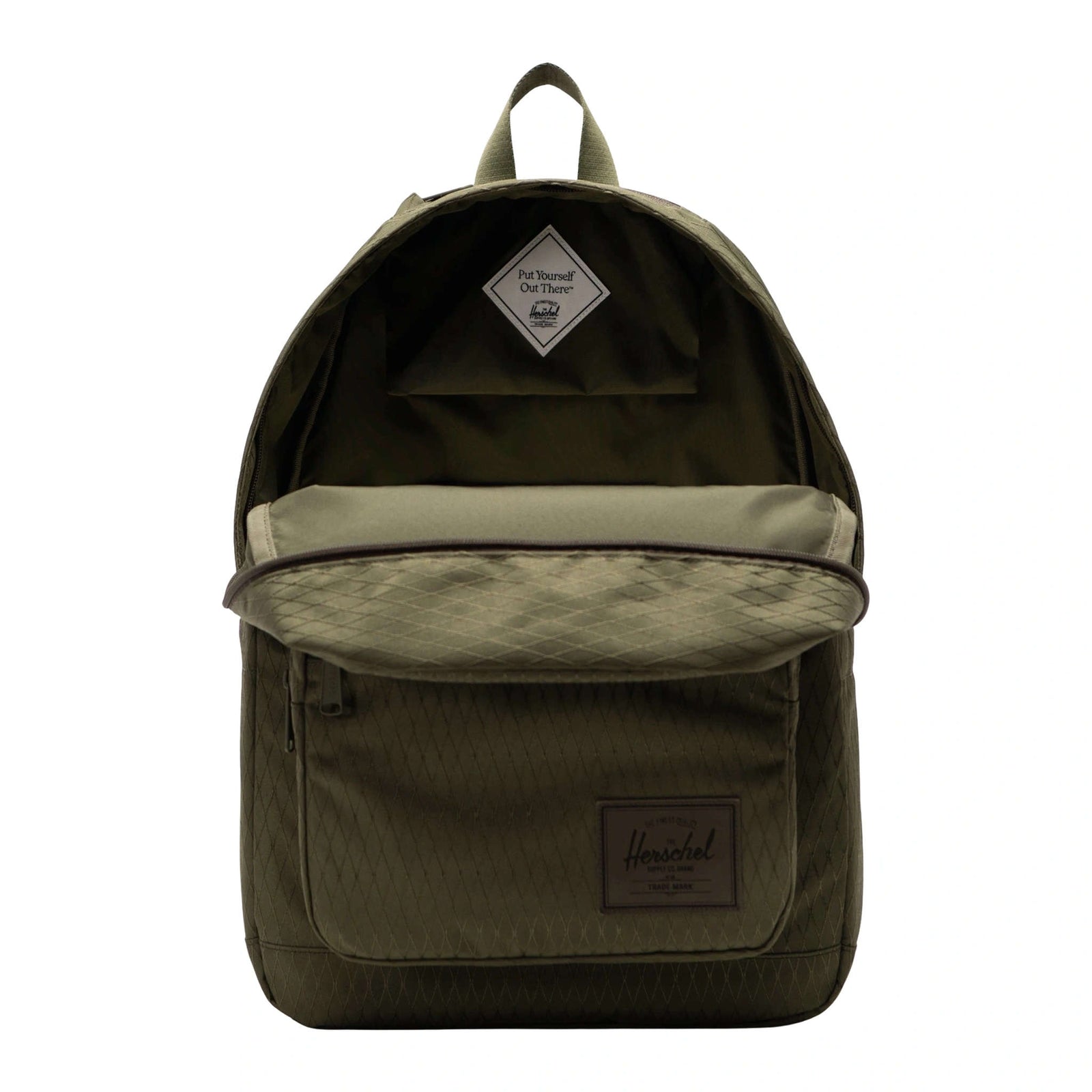 Pop Quiz Backpack Herschel Supply Co. 11405-07784-OS Backpacks 25L / Ivy Green Diamond